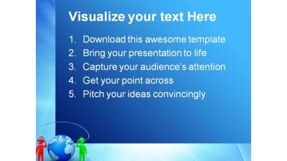 Communications Global PowerPoint Templates And PowerPoint Backgrounds 0511
