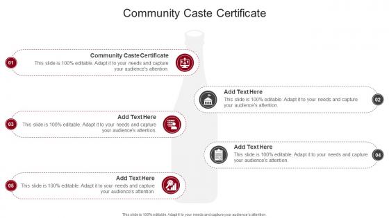 Community Caste Certificate In Powerpoint And Google Slides Cpb