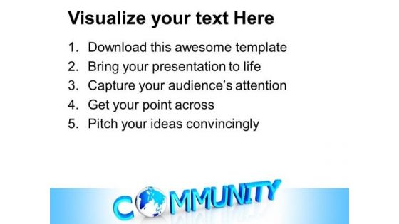 Community Global PowerPoint Templates And PowerPoint Themes 0912