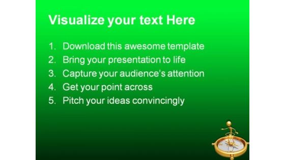 Compass Balance Geographical PowerPoint Themes And PowerPoint Slides 0811