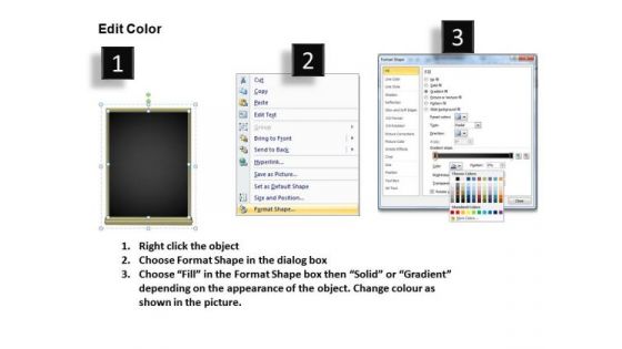 Compass Directions Subjects On A Blackboard 2 PowerPoint Slides And Ppt Diagram Templates