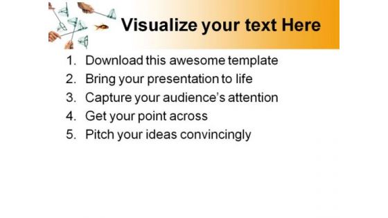Competition Business PowerPoint Background And Template 1210