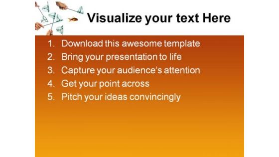 Competition Business PowerPoint Background And Template 1210