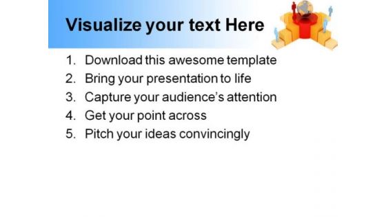 Competition Concept Global Business PowerPoint Themes And PowerPoint Slides 0611
