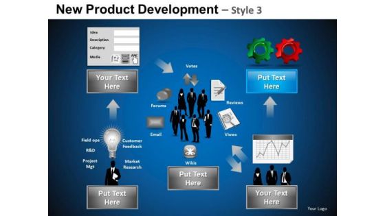 Competitor New Product Development 3 PowerPoint Slides And Ppt Diagram Templates