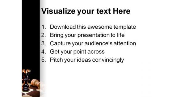 Competitors Game Leadership PowerPoint Themes And PowerPoint Slides 0311