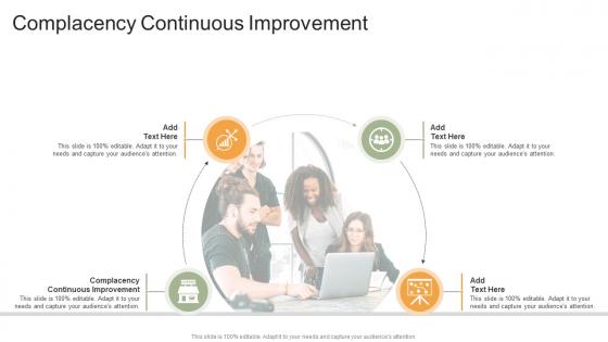Complacency Continuous Improvement In Powerpoint And Google Slides Cpb
