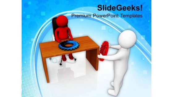 Complete The Gear Mechanism Process PowerPoint Templates Ppt Backgrounds For Slides 0813