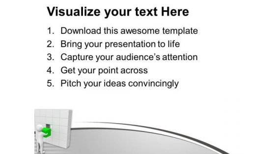 Complete The Task With Right Solution PowerPoint Templates Ppt Backgrounds For Slides 0813