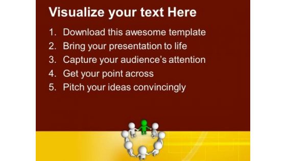 Complete The Team With Skilled Leader PowerPoint Templates Ppt Backgrounds For Slides 0613