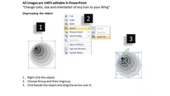 Complex Representation Of The Process Business Plan PowerPoint Templates