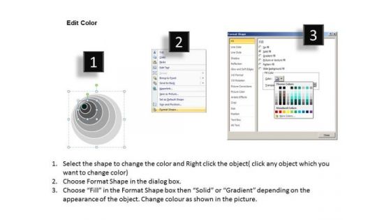 Complex Representation Of The Process Business Plan PowerPoint Templates