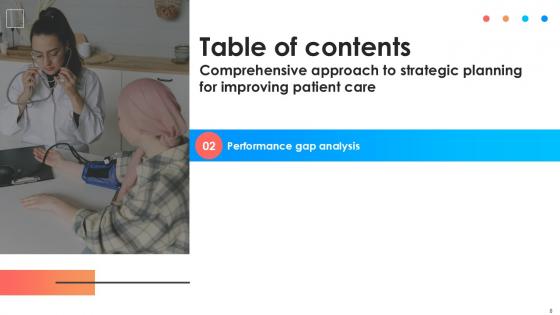 Comprehensive Approach To Strategic Planning For Improving Patient Care Ppt Slide