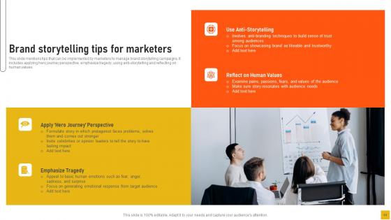 Comprehensive Guide For Storytelling Marketing Management Ppt Powerpoint Presentation Complete Deck