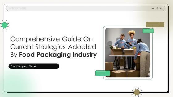 Comprehensive Guide On Current Strategies Adopted By Food Packaging Industry Complete Deck