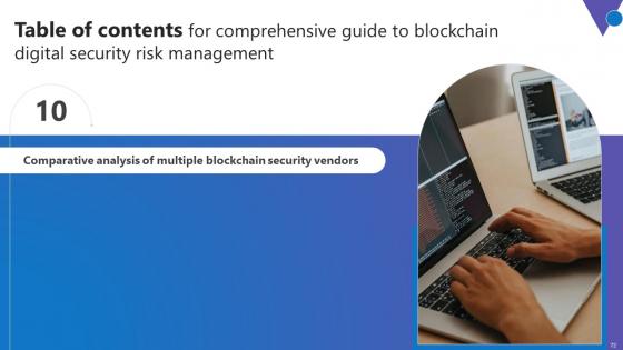 Comprehensive Guide To Blockchain Digital Security Risk Management Complete Deck
