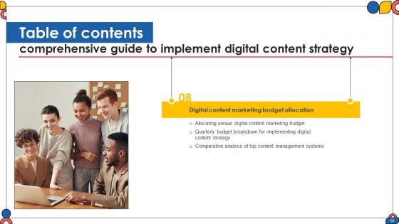 Comprehensive Guide To Implement Digital Content Strategy CD V
