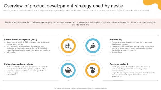 Comprehensive Review Of Nestles Overview Of Product Development Strategy SS V