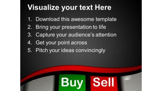 Computer Keys Buy Sell PowerPoint Templates And PowerPoint Themes 1012