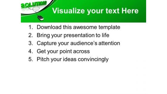 Computer Solution Technology PowerPoint Templates And PowerPoint Themes 0812