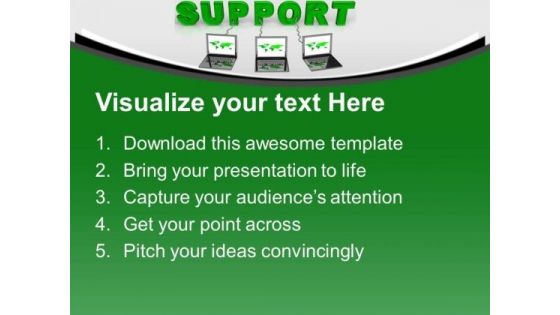 Computers Technical Support Metaphor PowerPoint Templates And PowerPoint Themes 0912