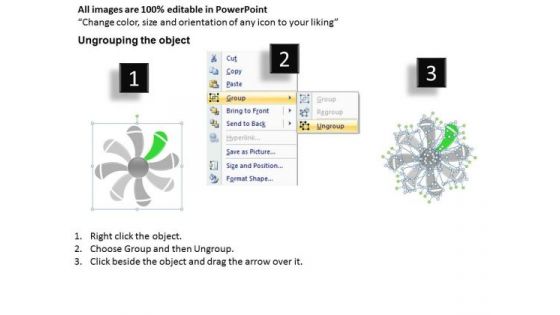 Concentric 8 Stages Flower Petals Diagram Ppt How To Formulate Business Plan PowerPoint Slides