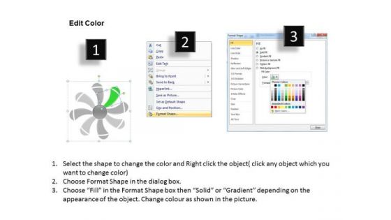 Concentric 8 Stages Flower Petals Diagram Ppt How To Formulate Business Plan PowerPoint Slides