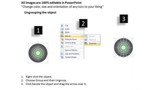 Concentric Business Managment Model Ppt Examples Of Plan PowerPoint Slides