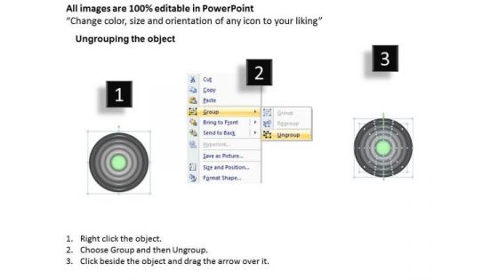 Concentric Business Managment Model Ppt How To Structure Plan PowerPoint Templates