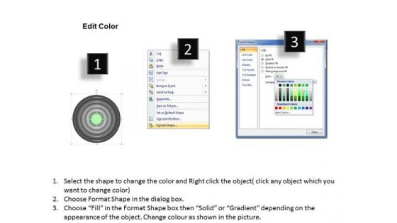 Concentric Business Managment Model Ppt How To Structure Plan PowerPoint Templates