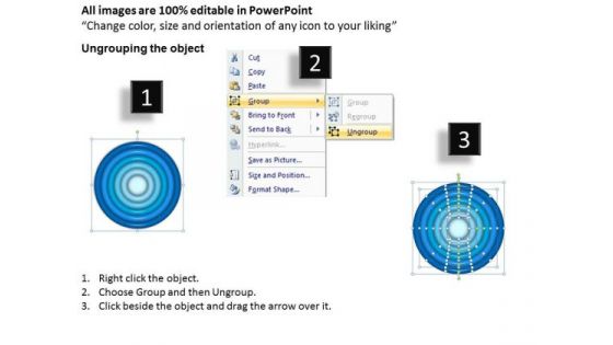 Concentric Circles Business Agenda Examples Of Plan Outline PowerPoint Slides