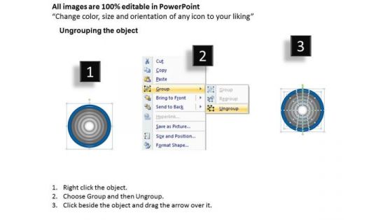 Concentric Circles Business Agenda Ppt Writing Plan Template Free PowerPoint Templates