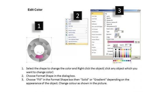 Concentric Circular Process 6 Stages Ppt Business Plan PowerPoint Slides