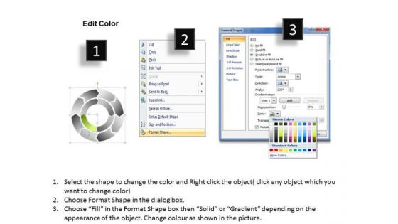 Concentric Circular Process Chart Ppt Business Plan Template PowerPoint Templates