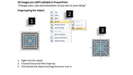 Concentric Data Flow Process 9 Stages Ppt Business Plan PowerPoint Slides