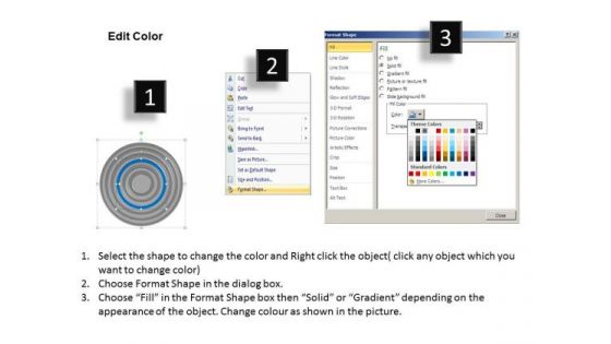 Concentric Layered Process 12 Stages Business Examples PowerPoint Templates