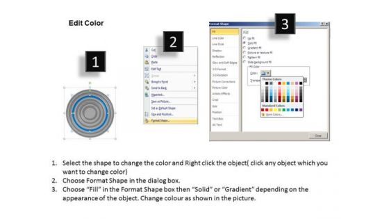 Concentric Layered Process 12 Stages Business Plan Layout Template PowerPoint Templates
