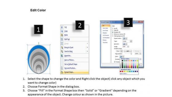 Concentric Process 8 Stages Ppt Steps For Writing Business Plan PowerPoint Slides