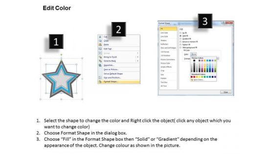 Concentric Shapes Statistical Researches Ppt Business Plan Example PowerPoint Templates