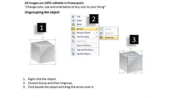 Concept 3d Cube Building PowerPoint Slides And Ppt Diagram Templates