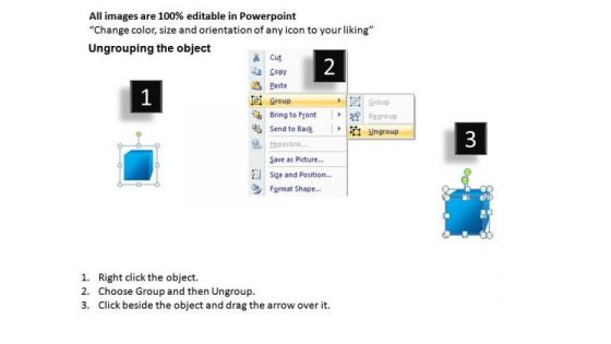 Concept 3d Cubes Process 2 PowerPoint Slides And Ppt Diagram Templates