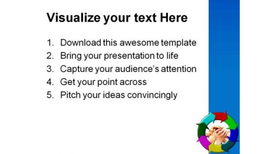 Concept Helper Symbol PowerPoint Backgrounds And Templates 1210