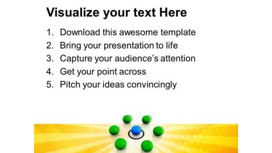 Concept Network Shapes PowerPoint Templates And PowerPoint Themes 1012