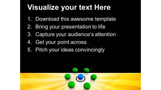 Concept Network Shapes PowerPoint Templates And PowerPoint Themes 1012
