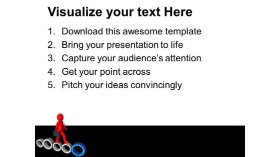 Concept Of Business Mechanism PowerPoint Templates Ppt Backgrounds For Slides 0613