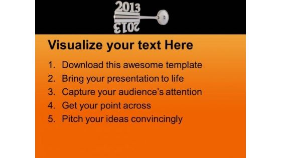 Concept Of Gray Key Mirror Symbol PowerPoint Templates Ppt Backgrounds For Slides 0113