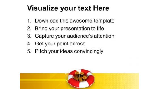 Concept Of Insurance Of Monetary Business PowerPoint Templates And PowerPoint Themes 0812