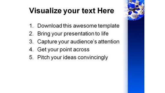 Concept Of Internet Global PowerPoint Themes And PowerPoint Slides 0211