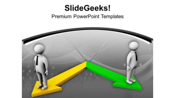 Concept Of Opposition Business PowerPoint Templates Ppt Backgrounds For Slides 0513