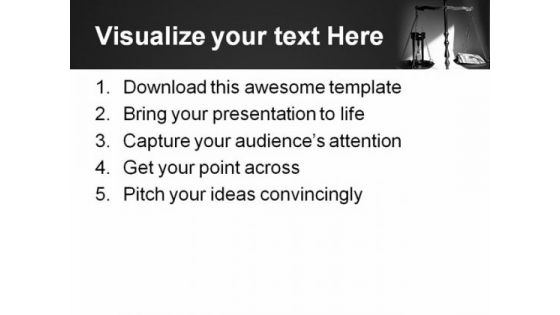 Concept Of Time And Money Business PowerPoint Themes And PowerPoint Slides 0411